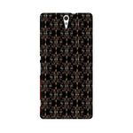 Block Print Black Symmetry   ---   Sony Nokia Lenovo Moto HTC Huawei - Mobile Back Cover