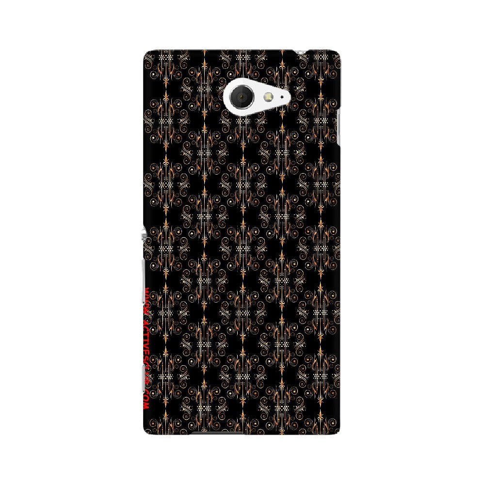 Block Print Black Symmetry   ---   Sony Nokia Lenovo Moto HTC Huawei - Mobile Back Cover