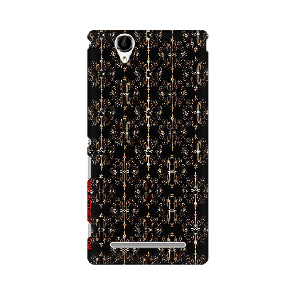 Block Print Black Symmetry   ---   Sony Nokia Lenovo Moto HTC Huawei - Mobile Back Cover