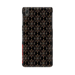 Block Print Black Symmetry   ---   Sony Nokia Lenovo Moto HTC Huawei - Mobile Back Cover