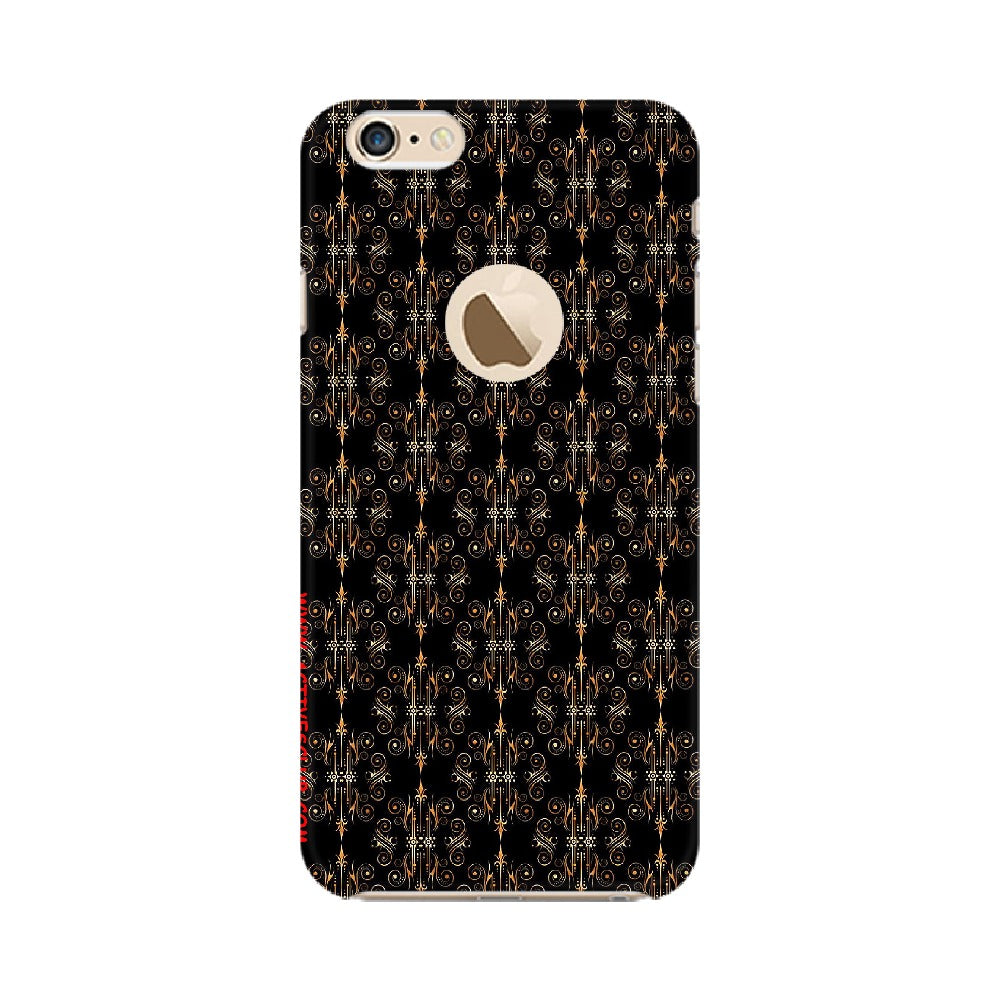 Block Print Black Symmetry   ---   Apple XioMi RealMe Oppo Vivo - Mobile Back Cover