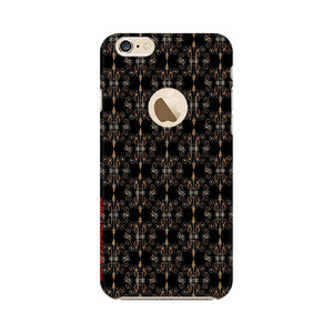 Block Print Black Symmetry   ---   Apple XioMi RealMe Oppo Vivo - Mobile Back Cover