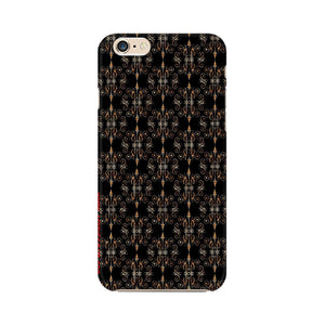 Block Print Black Symmetry   ---   Apple XioMi RealMe Oppo Vivo - Mobile Back Cover