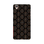 Block Print Black Symmetry   ---   Apple XioMi RealMe Oppo Vivo - Mobile Back Cover