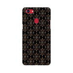 Block Print Black Symmetry   ---   Apple XioMi RealMe Oppo Vivo - Mobile Back Cover