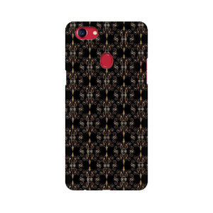 Block Print Black Symmetry   ---   Apple XioMi RealMe Oppo Vivo - Mobile Back Cover