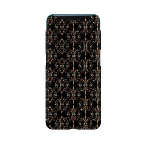 Block Print Black Symmetry   ---   Apple XioMi RealMe Oppo Vivo - Mobile Back Cover