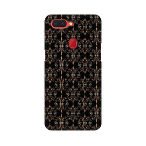 Block Print Black Symmetry   ---   Apple XioMi RealMe Oppo Vivo - Mobile Back Cover