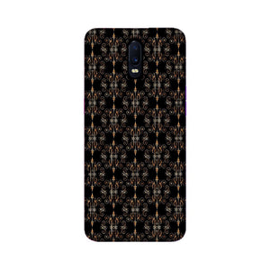 Block Print Black Symmetry   ---   Apple XioMi RealMe Oppo Vivo - Mobile Back Cover