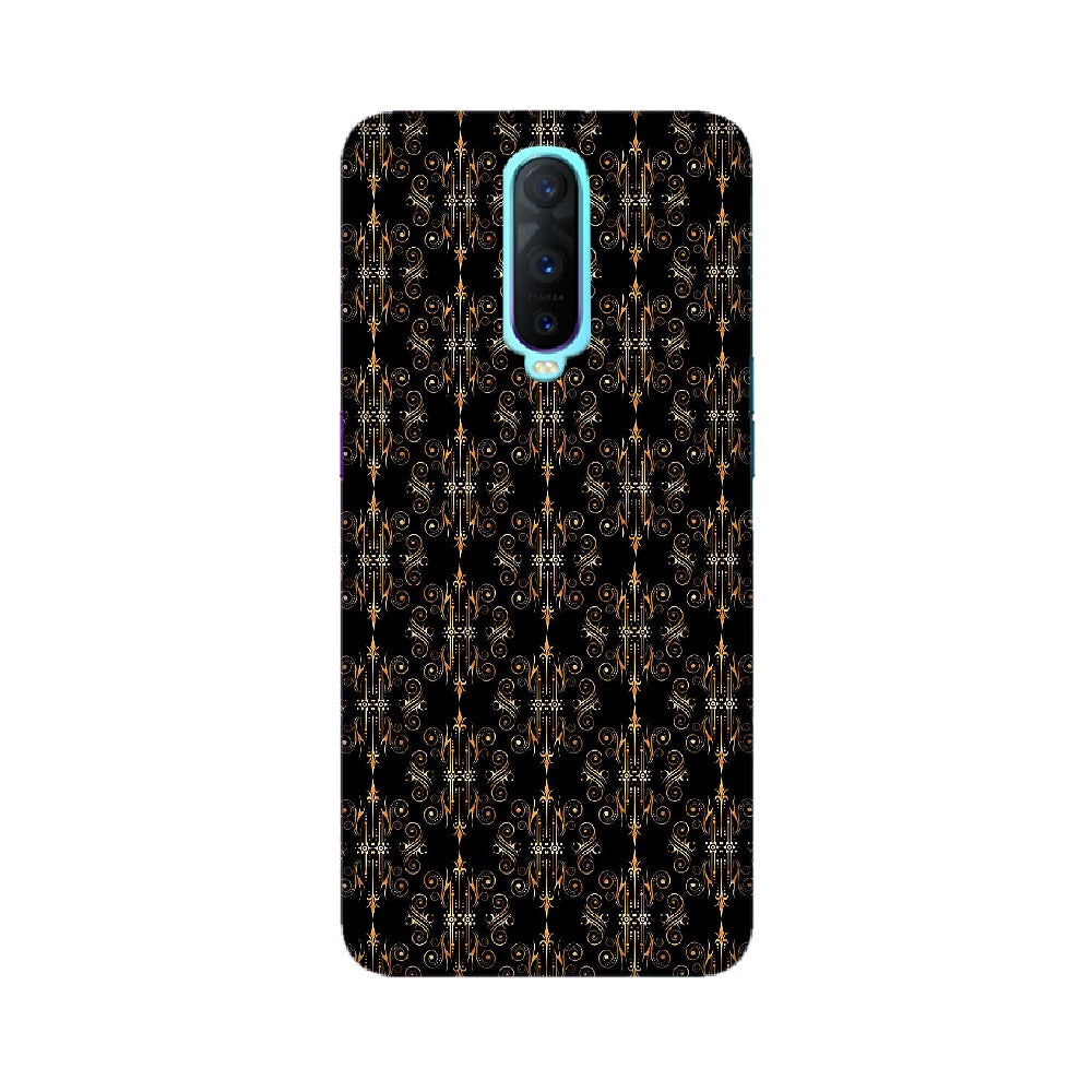 Block Print Black Symmetry   ---   Apple XioMi RealMe Oppo Vivo - Mobile Back Cover