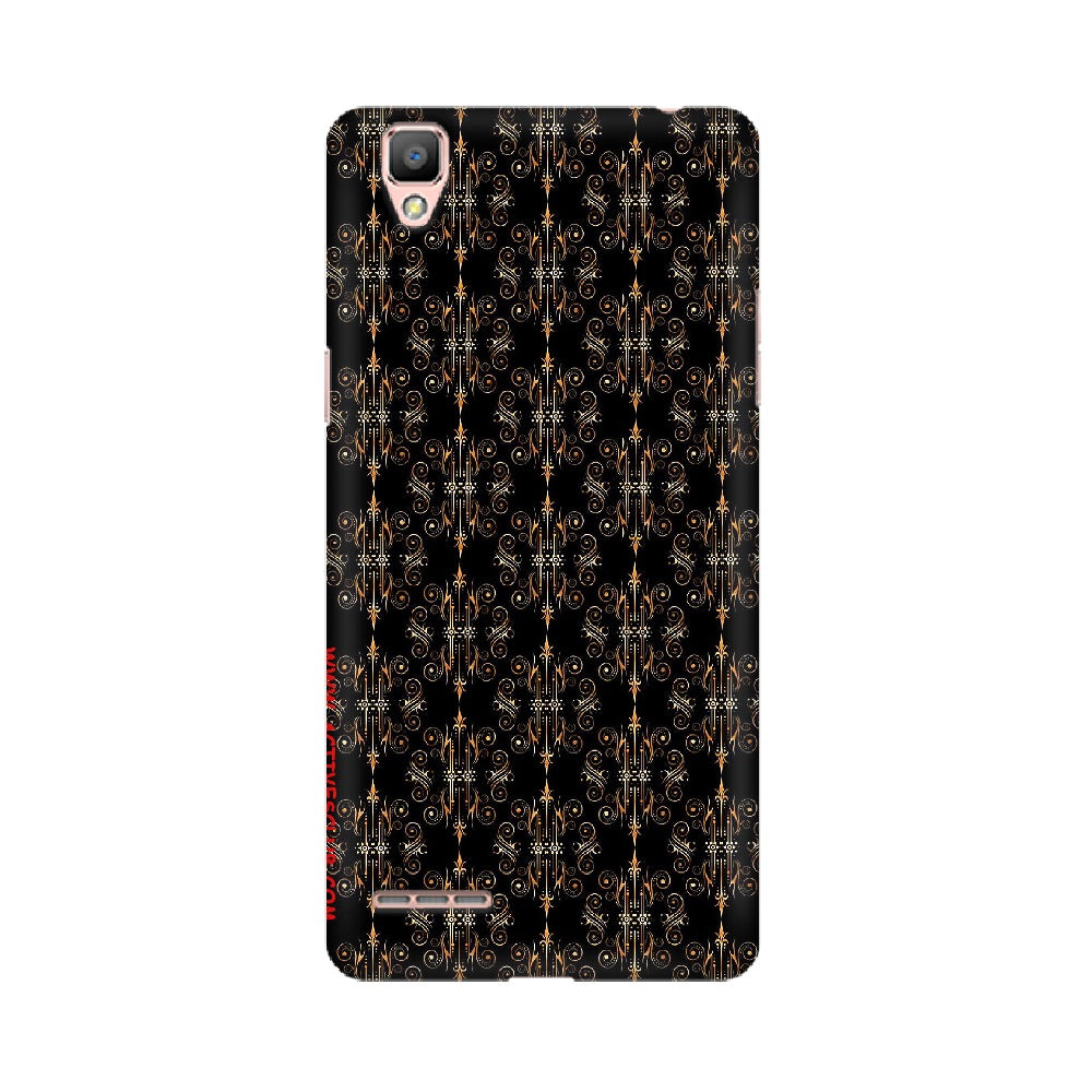 Block Print Black Symmetry   ---   Apple XioMi RealMe Oppo Vivo - Mobile Back Cover