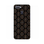 Block Print Black Symmetry   ---   Apple XioMi RealMe Oppo Vivo - Mobile Back Cover