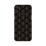 Block Print Black Symmetry   ---   Apple XioMi RealMe Oppo Vivo - Mobile Back Cover