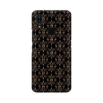 Block Print Black Symmetry   ---   Apple XioMi RealMe Oppo Vivo - Mobile Back Cover