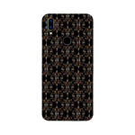 Block Print Black Symmetry   ---   Apple XioMi RealMe Oppo Vivo - Mobile Back Cover