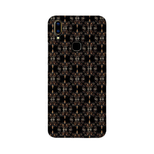 Block Print Black Symmetry   ---   Apple XioMi RealMe Oppo Vivo - Mobile Back Cover