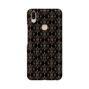 Block Print Black Symmetry   ---   Apple XioMi RealMe Oppo Vivo - Mobile Back Cover