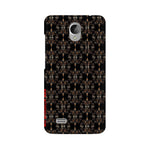 Block Print Black Symmetry   ---   Apple XioMi RealMe Oppo Vivo - Mobile Back Cover