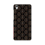 Block Print Black Symmetry   ---   Apple XioMi RealMe Oppo Vivo - Mobile Back Cover