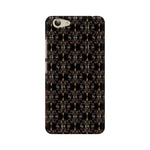 Block Print Black Symmetry   ---   Apple XioMi RealMe Oppo Vivo - Mobile Back Cover