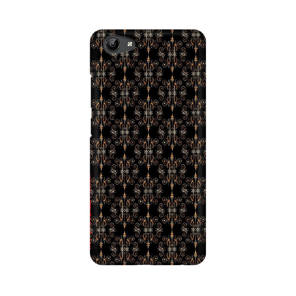 Block Print Black Symmetry   ---   Apple XioMi RealMe Oppo Vivo - Mobile Back Cover