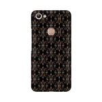 Block Print Black Symmetry   ---   Apple XioMi RealMe Oppo Vivo - Mobile Back Cover