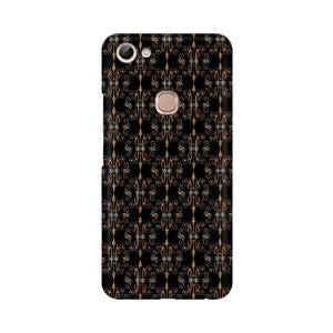 Block Print Black Symmetry   ---   Apple XioMi RealMe Oppo Vivo - Mobile Back Cover