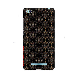 Block Print Black Symmetry   ---   Apple XioMi RealMe Oppo Vivo - Mobile Back Cover