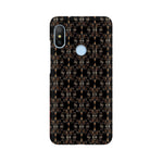 Block Print Black Symmetry   ---   Apple XioMi RealMe Oppo Vivo - Mobile Back Cover