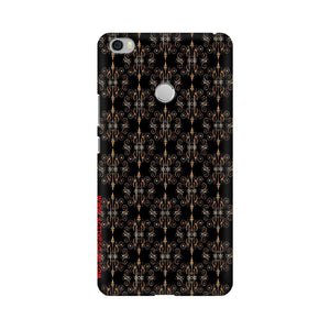 Block Print Black Symmetry   ---   Apple XioMi RealMe Oppo Vivo - Mobile Back Cover