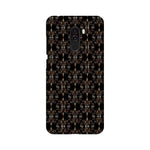 Block Print Black Symmetry   ---   Apple XioMi RealMe Oppo Vivo - Mobile Back Cover