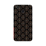 Block Print Black Symmetry   ---   Apple XioMi RealMe Oppo Vivo - Mobile Back Cover