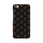 Block Print Black Symmetry   ---   Apple XioMi RealMe Oppo Vivo - Mobile Back Cover