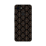 Block Print Black Symmetry   ---   Samsung Google OnePlus Mobile Back Cover