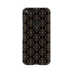 Block Print Black Symmetry   ---   Samsung Google OnePlus Mobile Back Cover