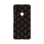 Block Print Black Symmetry   ---   Samsung Google OnePlus Mobile Back Cover