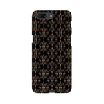 Block Print Black Symmetry   ---   Samsung Google OnePlus Mobile Back Cover