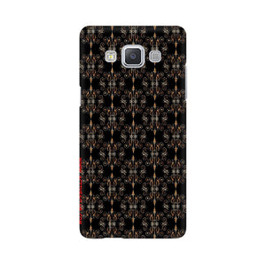 Block Print Black Symmetry   ---   Samsung Google OnePlus Mobile Back Cover