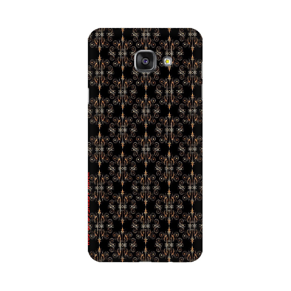 Block Print Black Symmetry   ---   Samsung Google OnePlus Mobile Back Cover