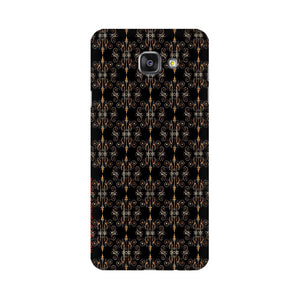 Block Print Black Symmetry   ---   Samsung Google OnePlus Mobile Back Cover