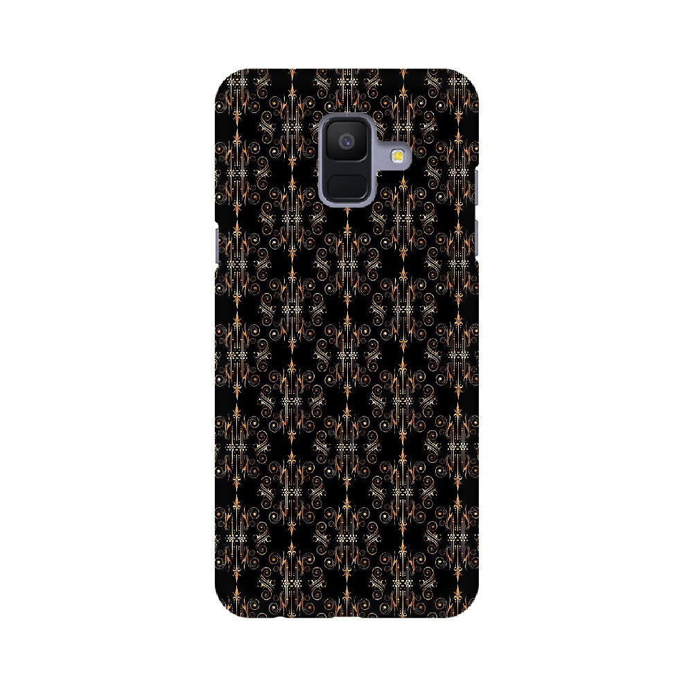 Block Print Black Symmetry   ---   Samsung Google OnePlus Mobile Back Cover