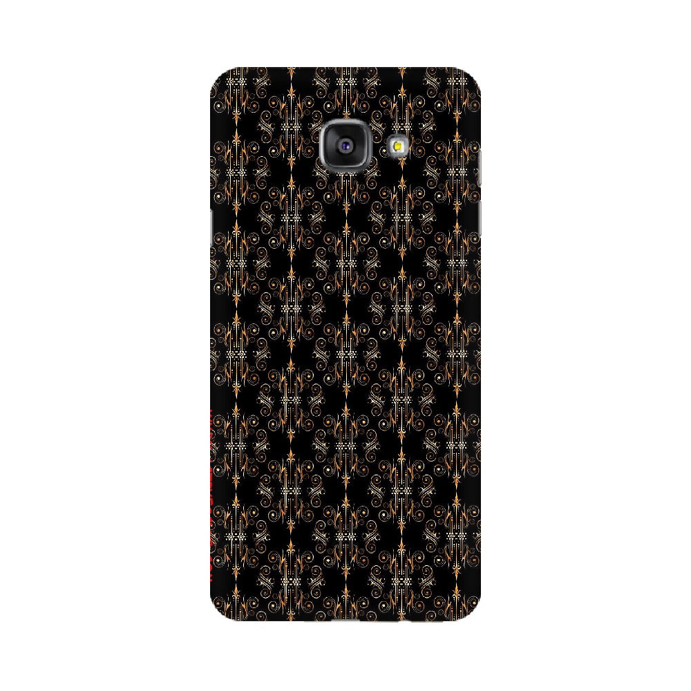 Block Print Black Symmetry   ---   Samsung Google OnePlus Mobile Back Cover