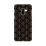 Block Print Black Symmetry   ---   Samsung Google OnePlus Mobile Back Cover