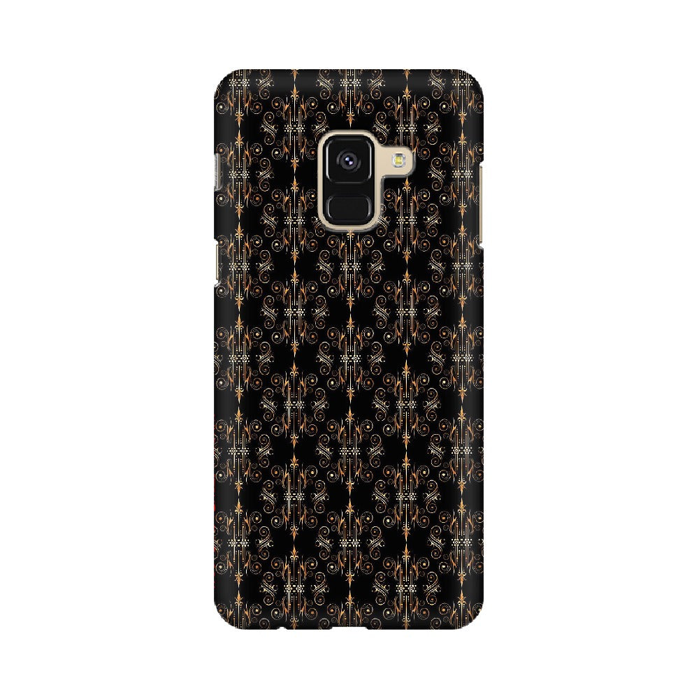 Block Print Black Symmetry   ---   Samsung Google OnePlus Mobile Back Cover