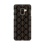 Block Print Black Symmetry   ---   Samsung Google OnePlus Mobile Back Cover