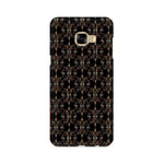 Block Print Black Symmetry   ---   Samsung Google OnePlus Mobile Back Cover