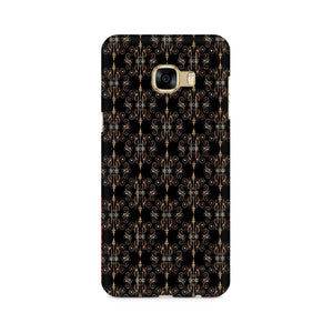 Block Print Black Symmetry   ---   Samsung Google OnePlus Mobile Back Cover