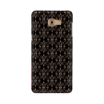 Block Print Black Symmetry   ---   Samsung Google OnePlus Mobile Back Cover