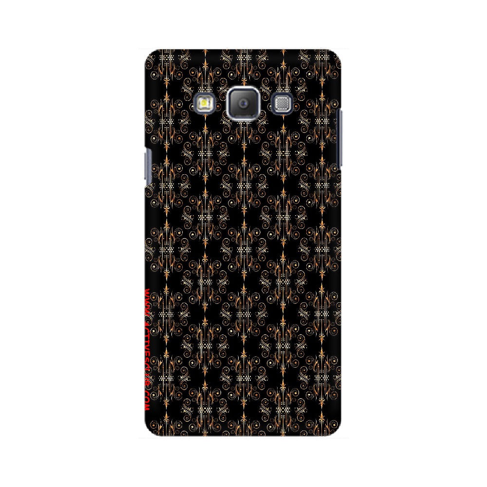 Block Print Black Symmetry   ---   Samsung Google OnePlus Mobile Back Cover