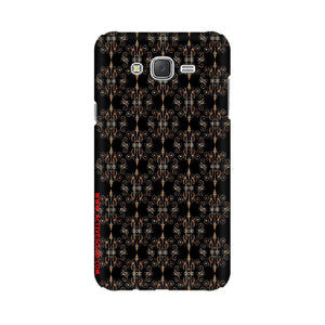 Block Print Black Symmetry   ---   Samsung Google OnePlus Mobile Back Cover